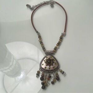 Vintage Chico’s Bohemian Pendant Necklace